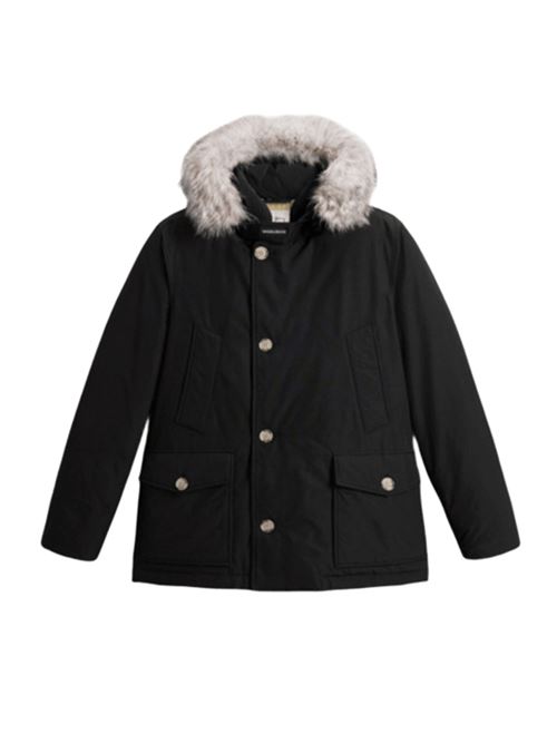 ARCTIC DETACHABLE FUR ANORAK WOOLRICH | CFWOOU0484MBUT0001BLK